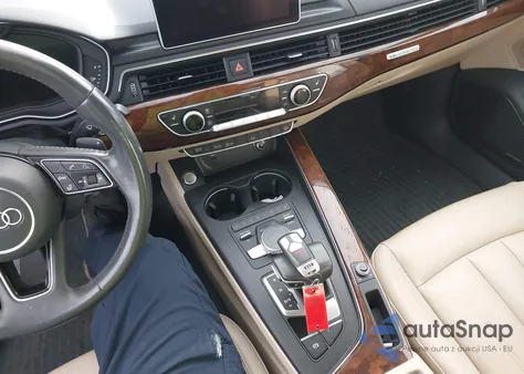 2018 Audi A4 2.0T Premium/2.0T Tech Premium from USA, damaged, VIN WAUENAF48JA134397